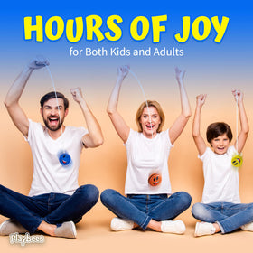 Playbees Yoyo demonstrates easy flip action for players of all ages.