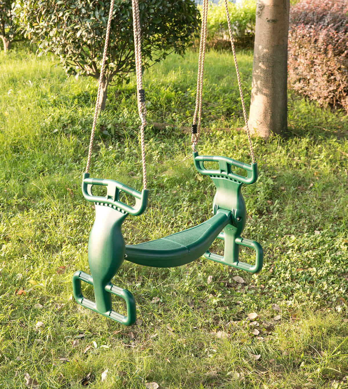 PLAYBERG thick-adjustable-rope close-up highlights secure, adjustable suspension.