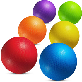PlayBolt 10-inch kickball color-variety set for versatile indoor and outdoor play