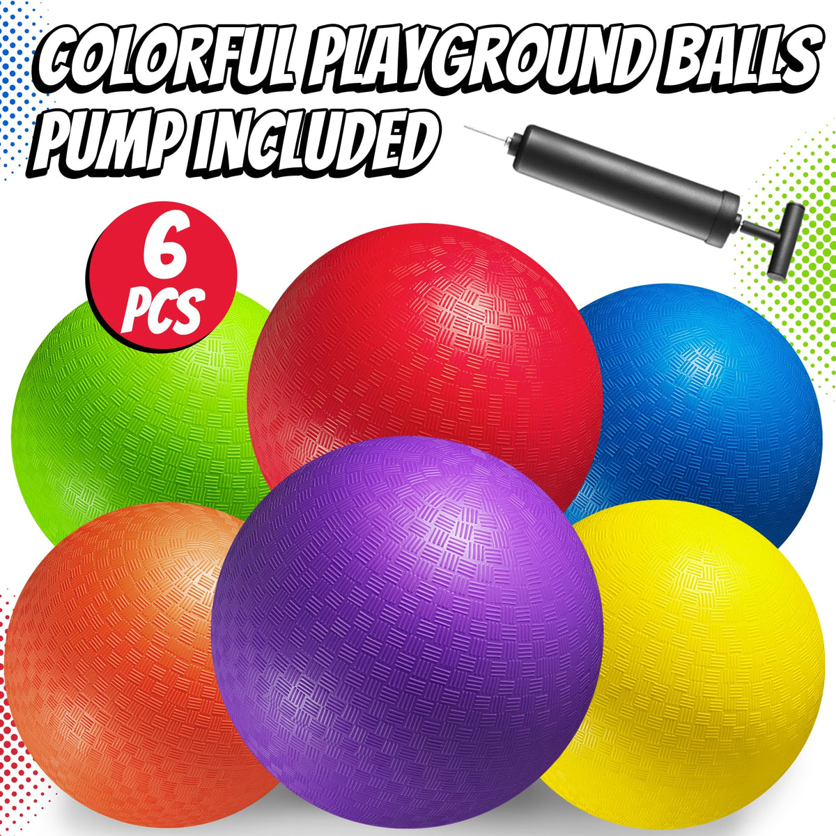 PlayBolt 8.5-inch orange playground ball ideal for backyard games and drills.