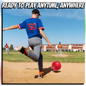 PlayBolt 8.5-inch purple playground ball supporting coordination and active play.