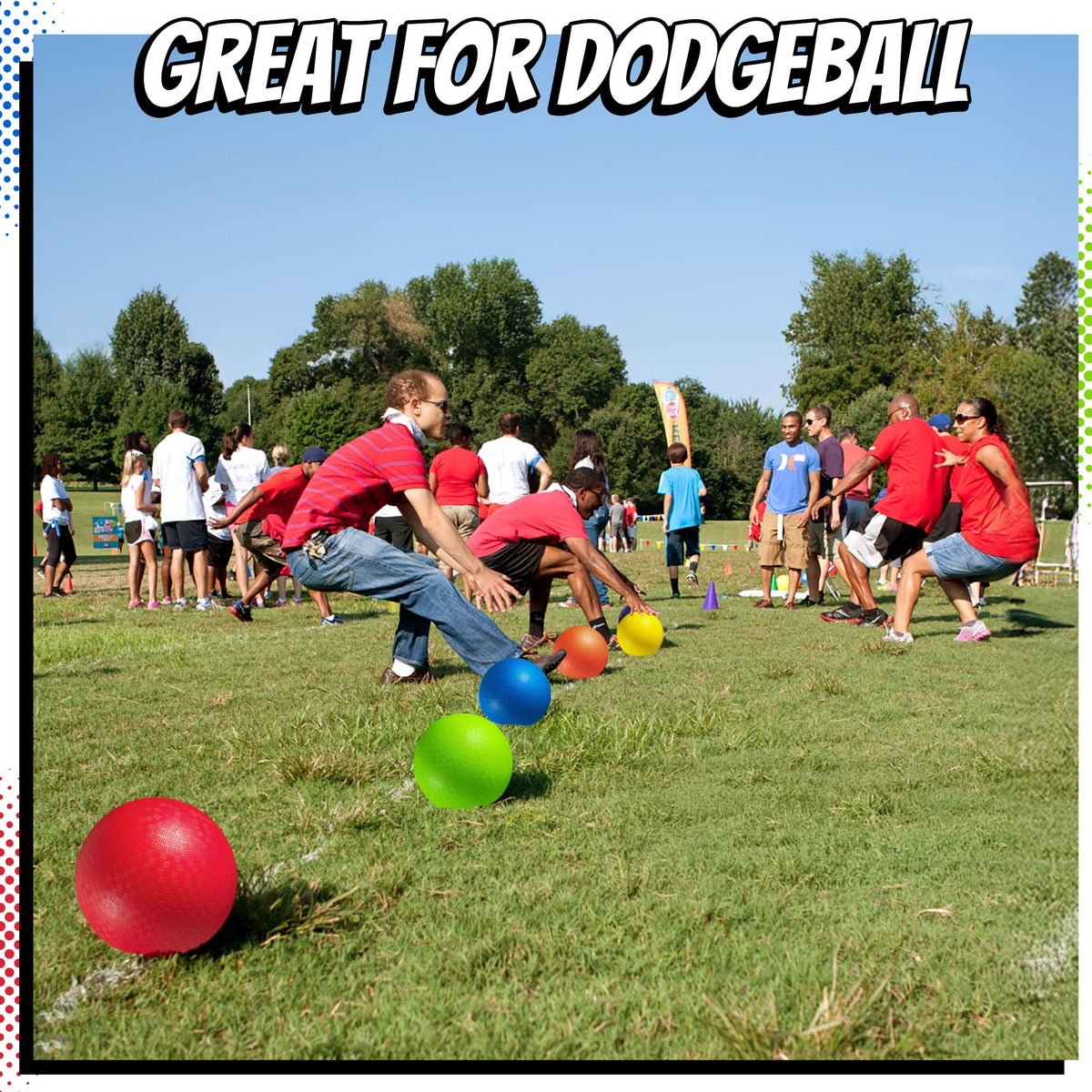 PlayBolt ball pump included for quick, easy inflation.