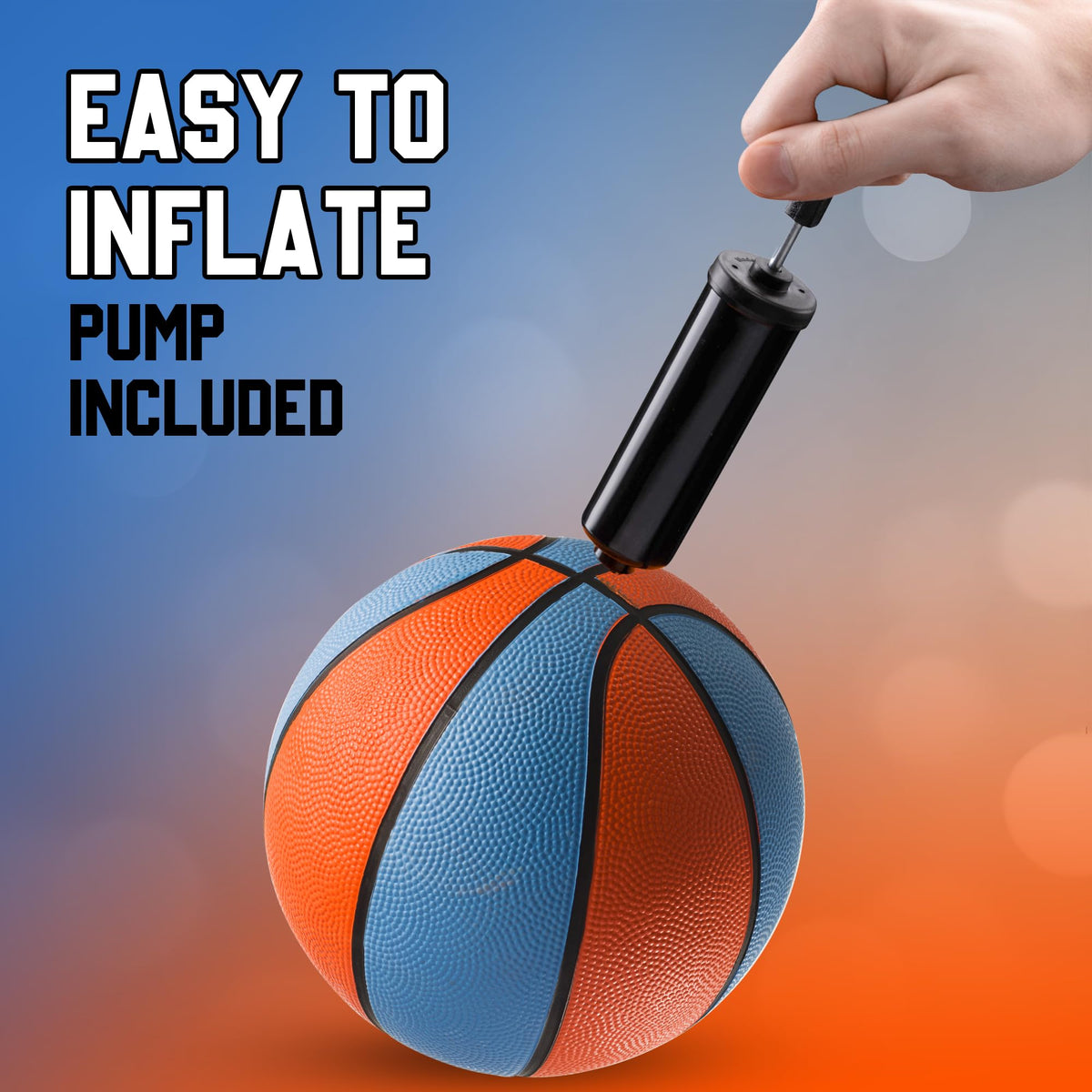 Kid-sized ball to help beginners build grip and control.