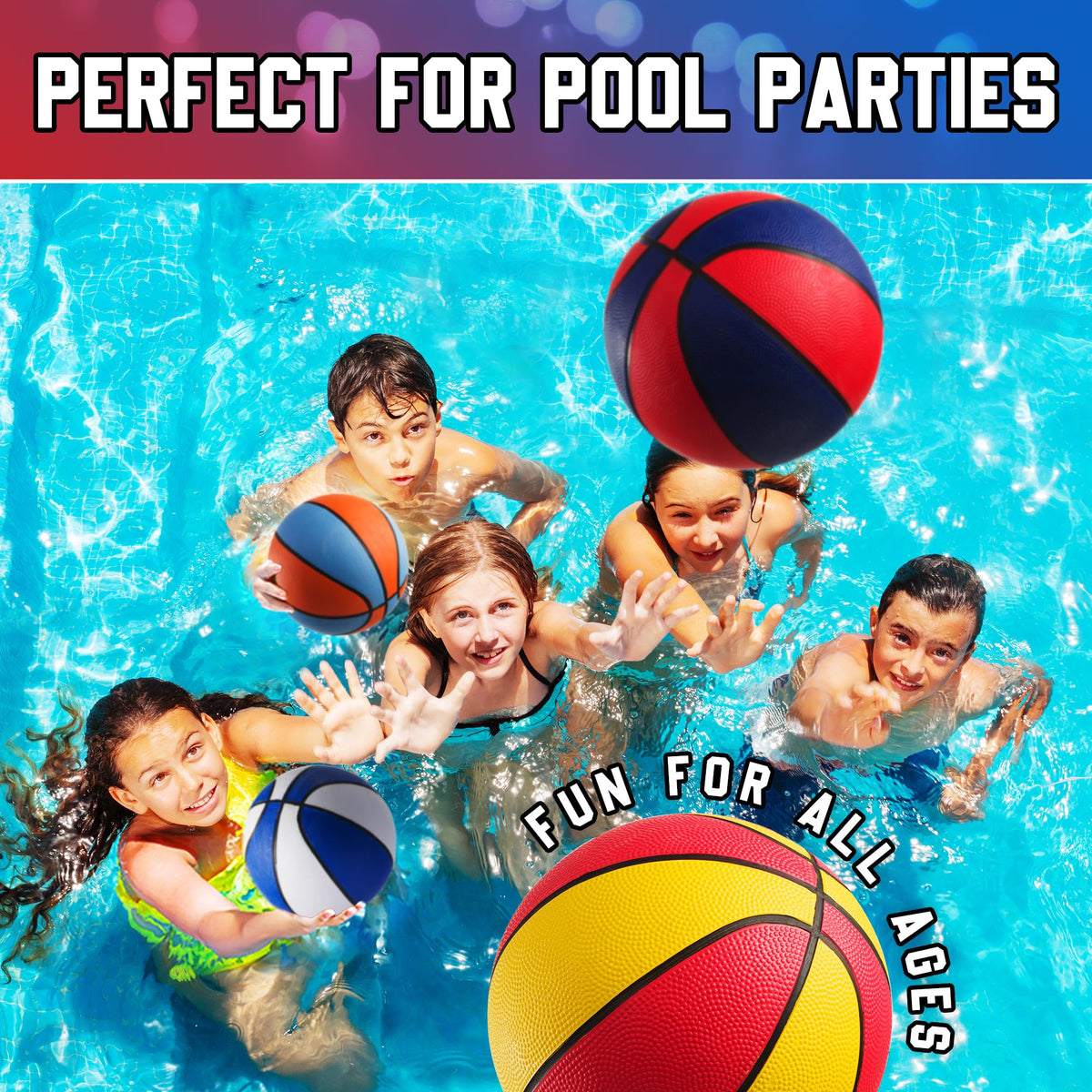 Durable rubber construction designed for kids' play.