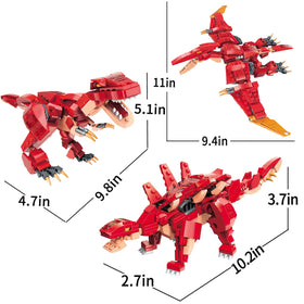 PLAYBRIX ideal gift for kids ages 6 and up who love dinos.