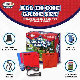 Playful Minds Backyard Field Day carry bag: easy storage and transport.