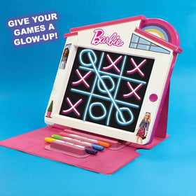 Playful Minds Barbie Dreamhouse LED Drawing Pad travel-ready design invites quiet creativity on the go