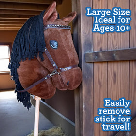 Playful Minds long mane detail enhances realism in play
