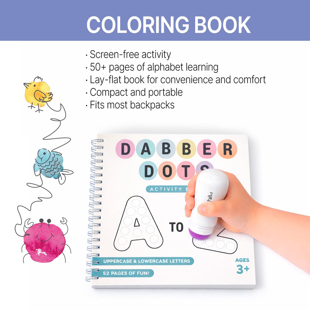 Playful Paths dot art ideas guide inspires varied dot art projects.