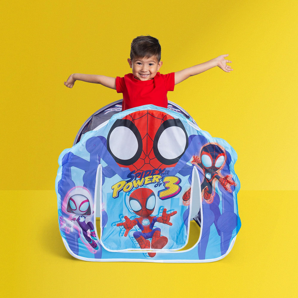 30-inch tall design fits kids comfortably for crawls and missions.