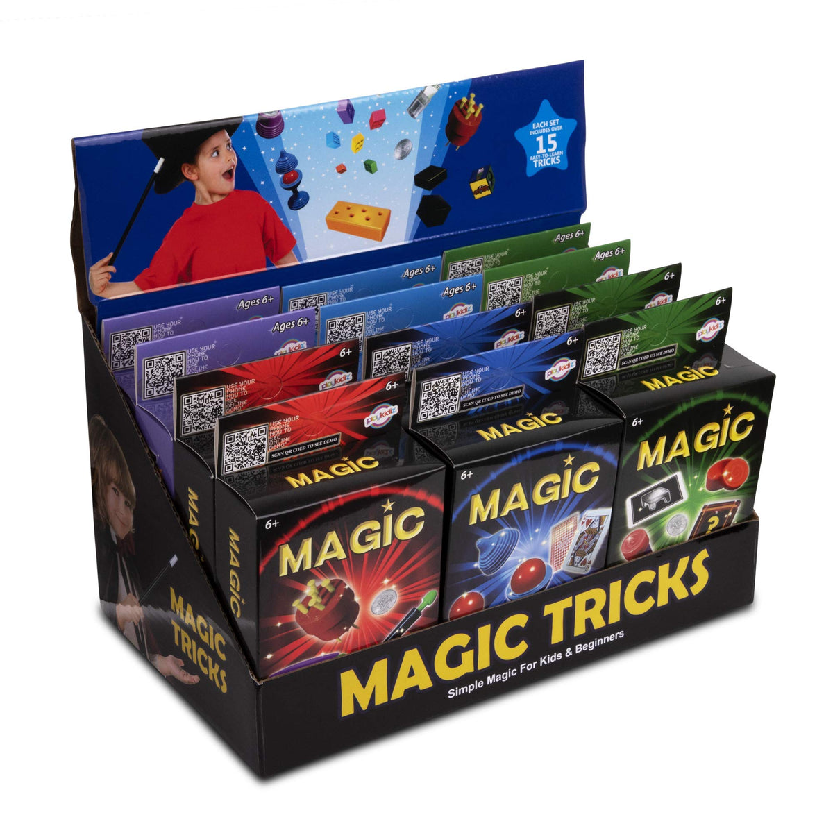 Playkidz indoor-outdoor fun, versatile magic set for play at home or outdoors