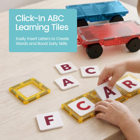 Playmags detailed 3D builds show taller structures with ease.