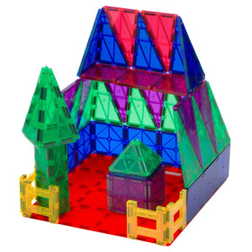 Colorful stabilizer plate from Playmags enhances display and learning moments
