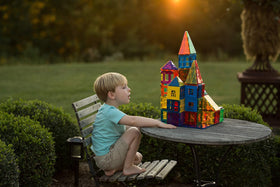 Playmags toddler-friendly edges encourage comfortable handling and safe play