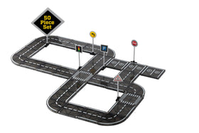Playmags traffic lights to teach sequencing and safety in play