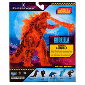 PlayMates Burning Godzilla Heat Ray Pulse detail enhances diorama scenes.