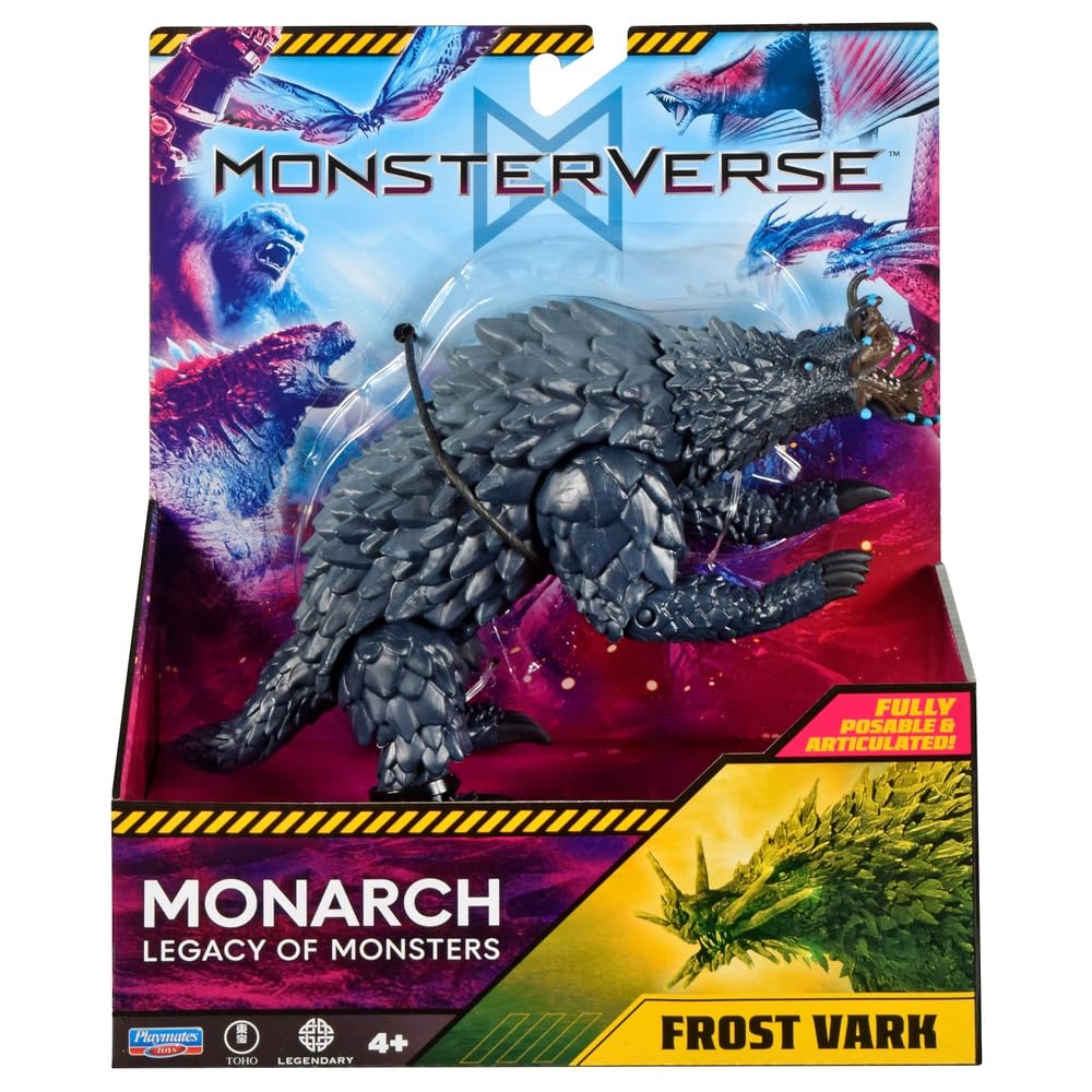 PlayMates Frost Vark official kaiju figure for display and collection.