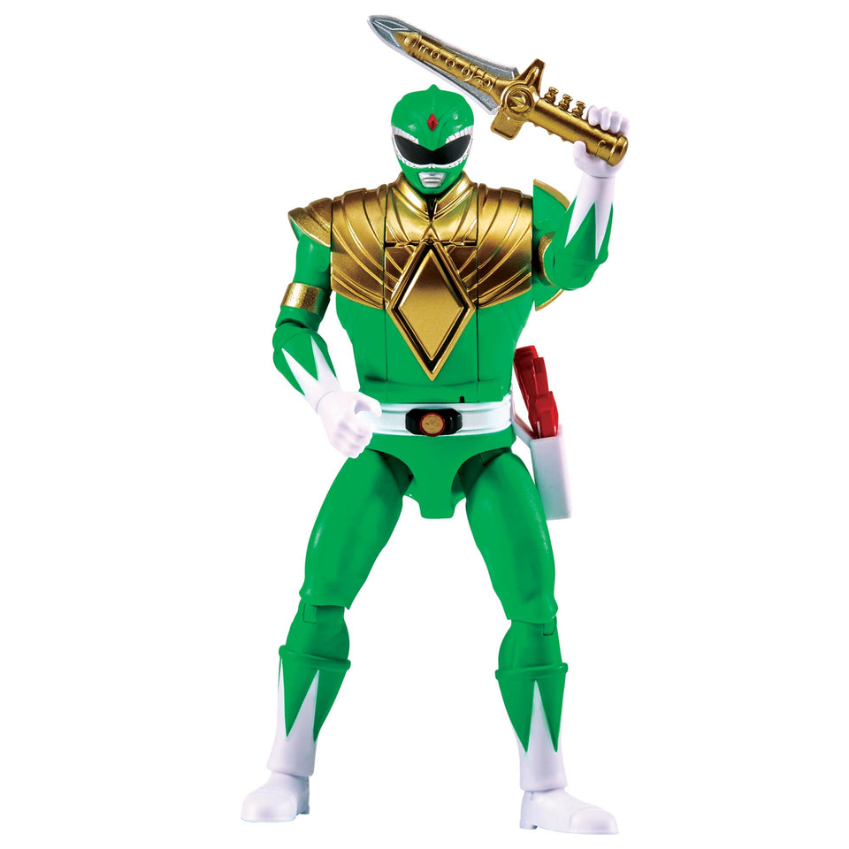 PlayMates Green Ranger 6-Inch figure front view for display