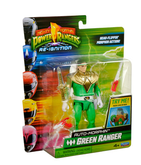 Display-ready Green Ranger on shelf