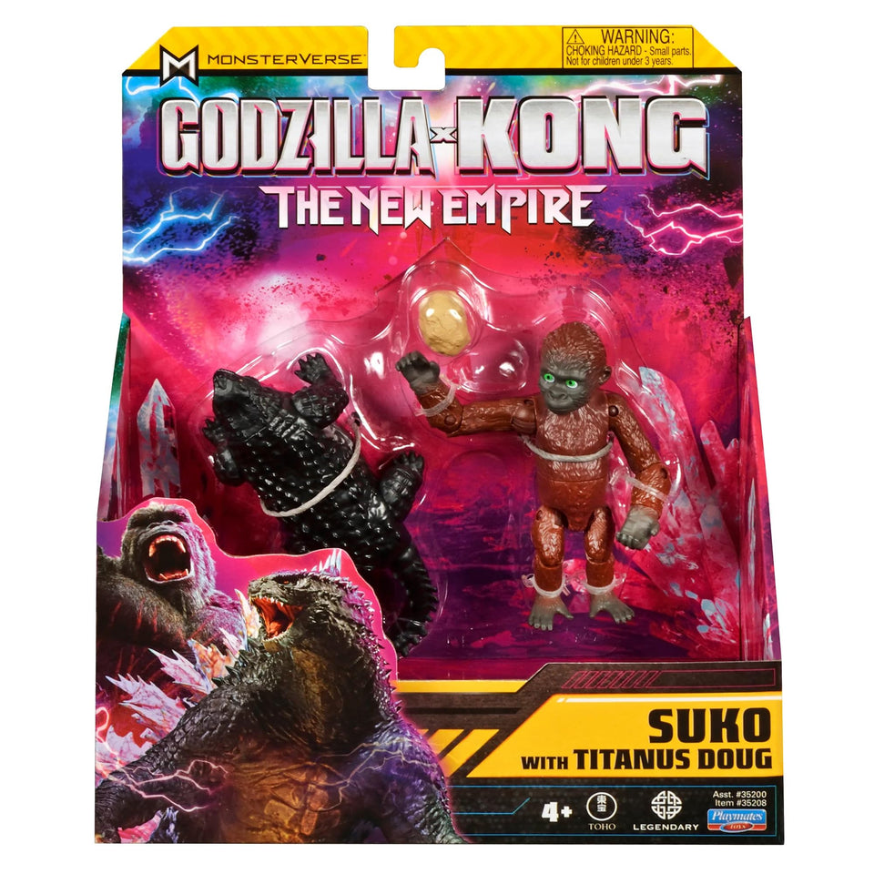 PlayMates GVK Suko 6in action figure poses for dynamic display and play