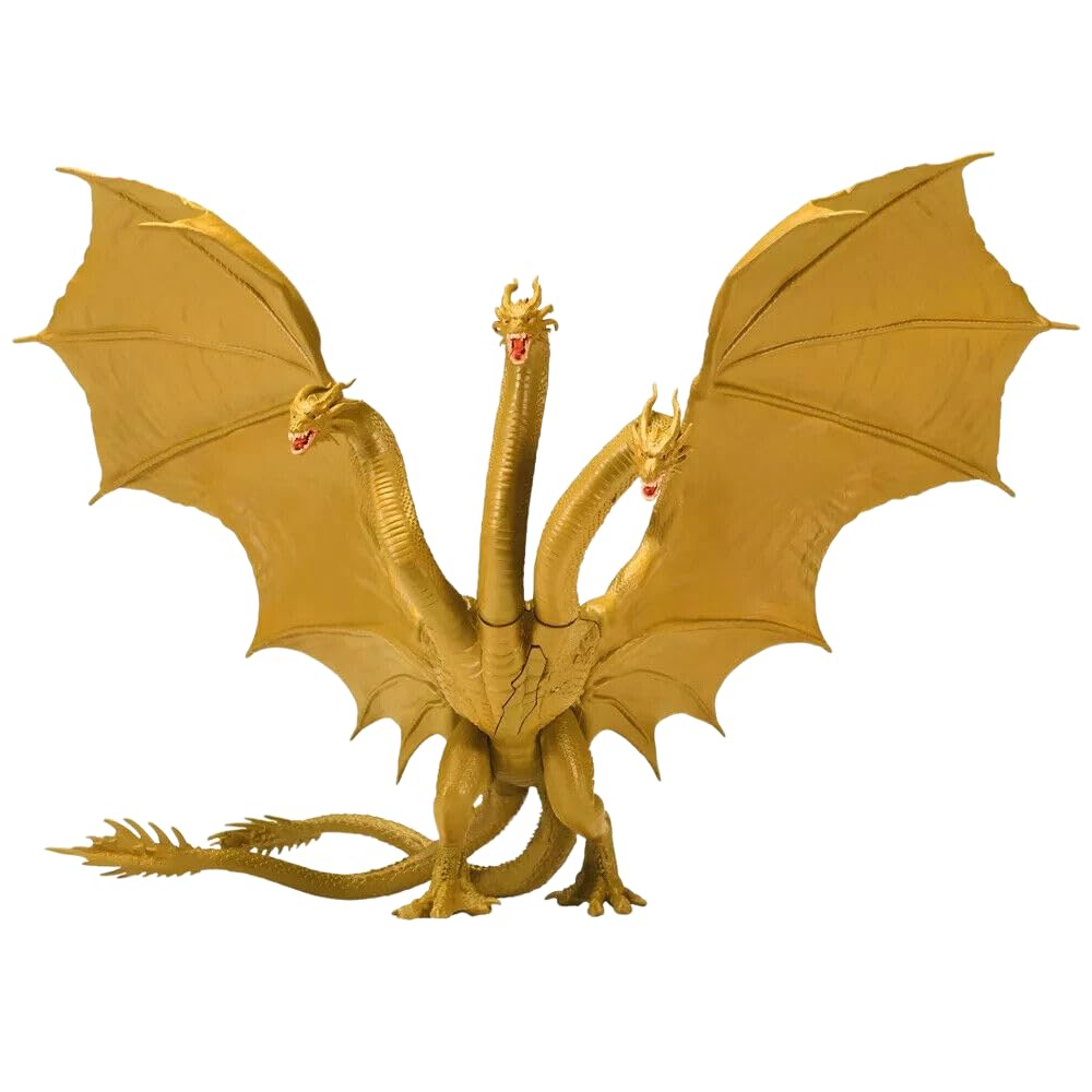 PlayMates King Ghidorah 6-Inch figure front view for display.