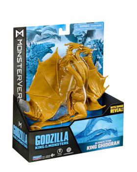 PlayMates 6-Inch Ghidorah in dynamic pose for play and display.