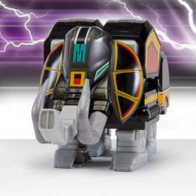 PlayMates Mastodon Megazord articulation detail for imaginative battles.