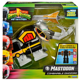 PlayMates Mastodon Megazord front view, great for display and poseable play.