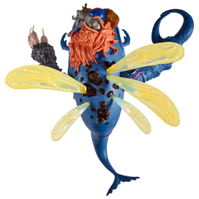 Megamutant figure showing jaw articulation for expressive action moments.