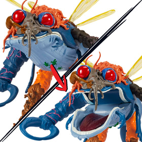 Megamutant figure highlighting articulation in shoulders for dynamic poses.