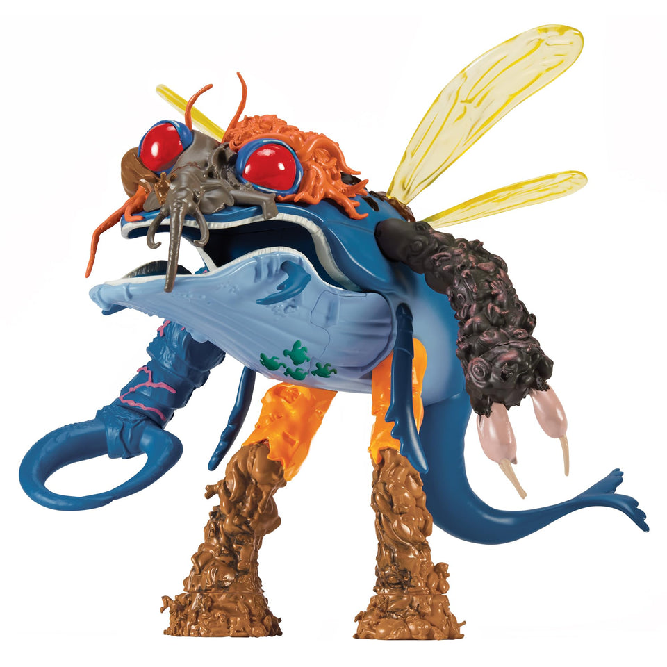 PlayMates Megamutant figure, 10-inch tall, authentic movie styling for dynamic display.