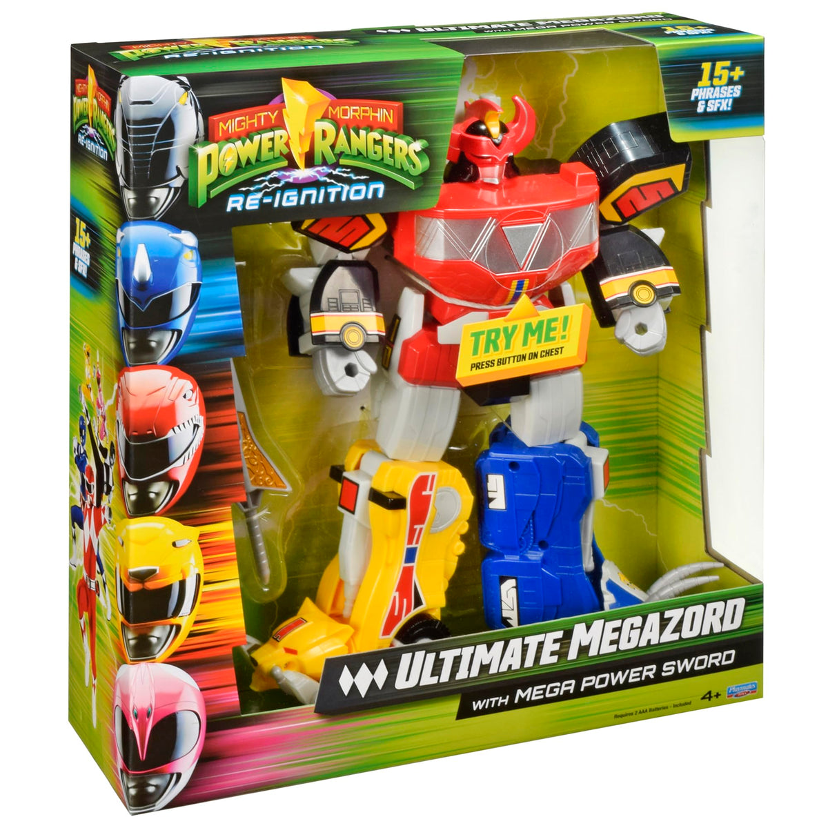 PlayMates Power Rangers Re-Ignition figure in classic-release styling.