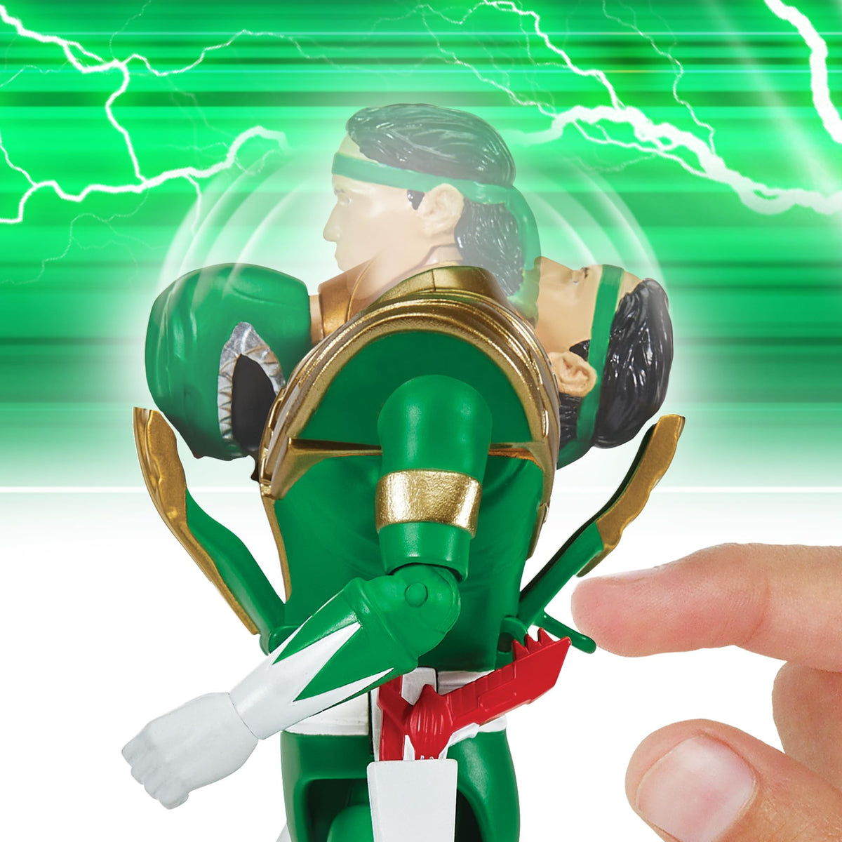 Auto Morphin feature demonstrated on Green Ranger