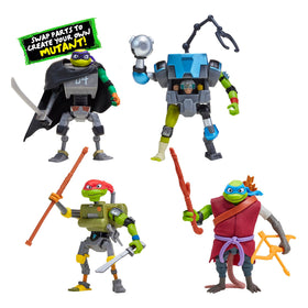 PlayMates TMNT Splinter Mix N Match featuring removable limbs for customization play.