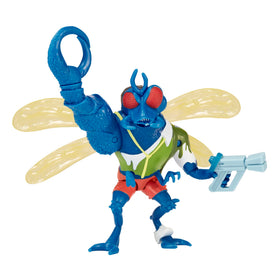Close-up of Super Fly face with vivid movie-inspired details