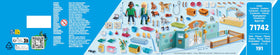 Playmobil Animal Hotel cats on tree tower and hammock for cozy climbing and naps.