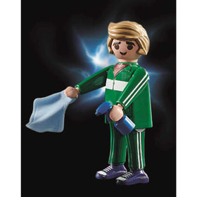 Playmobil Back to the Future Marty pickup truck dashboard shows retro vibes for kids.