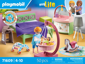 Playmobil Bedroom with Baby Corner bed for imaginative bedtime stories