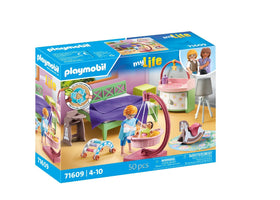 Playmobil Bedroom with Baby Corner changing table for pretend routines