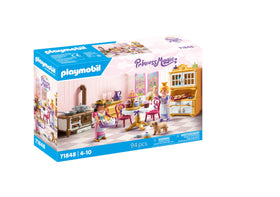 Playmobil Castle Kitchen oven scene encourages imaginative royal baking