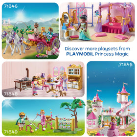 Playmobil Castle Kitchen rolling pin helps kids role-play baking