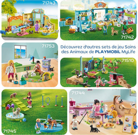 Playmobil Cat Cafe mouse-on-a-string toy sparks interactive play.