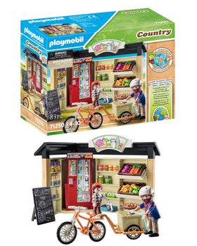 Playmobil Country Farm Shop farm stand for imaginative grocery shopping