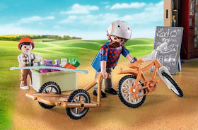 Playmobil Country Farm Shop refrigerated case and chalkboard add realism