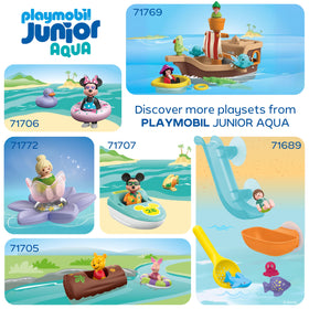 Playmobil Disney collaboration original quality bath toy for kids