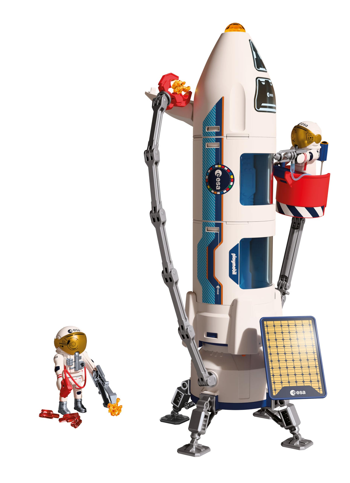 Playmobil ESA Mars Landing Platform dock: serves as a durable base station on Mars.