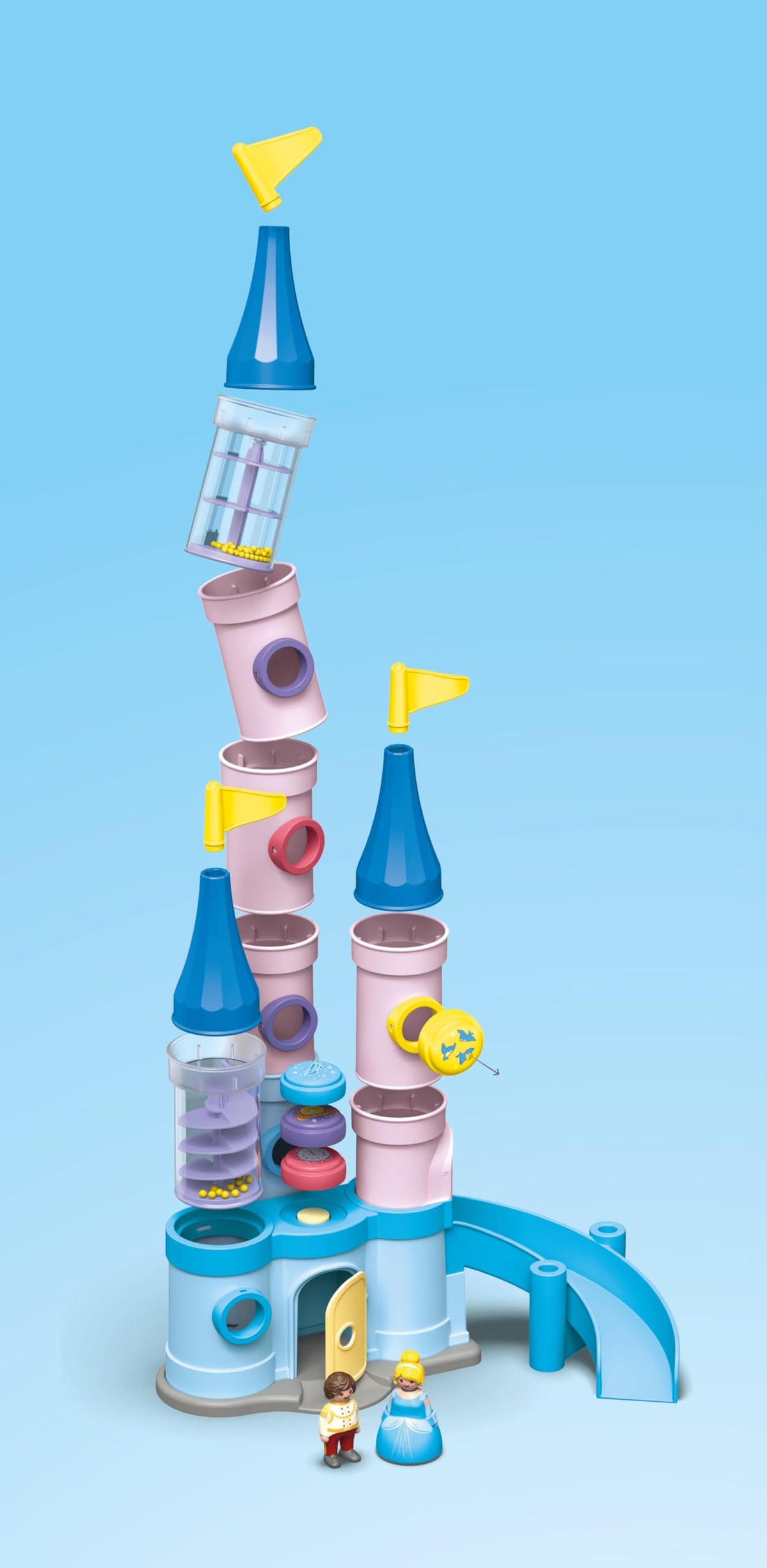 Playmobil Junior discovery tower with spiral slide for exploration