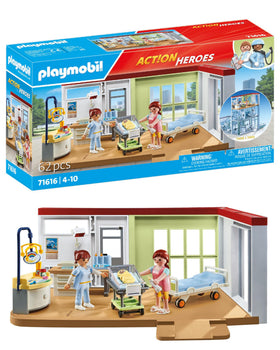 Playmobil Maternity Ward baby cart for bedside care play