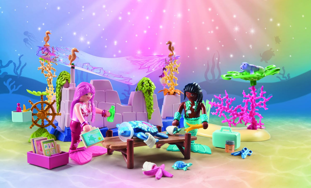 Playmobil decorative shells and accessories for ocean habitat