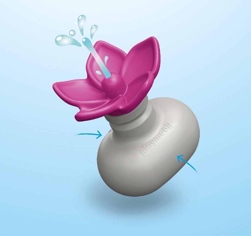 Playmobil flower tower inviting colorful stacking for toddlers